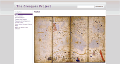 Desktop Screenshot of cresquesproject.net