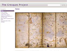Tablet Screenshot of cresquesproject.net